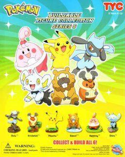 Pokemon Buildable Figure ser. 5 Capsule Toys set of 6 vending Toys 