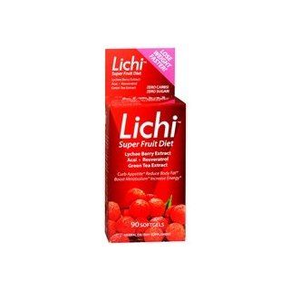 Lichi Super Fruit Diet 90 Softgels   2 Pack Health & Personal Care
