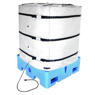 BriskHeat TOTE421 ADJ (IBC) Tote Wrap Around Tote Tank Heater Bulk Container Heater, Min/Max Perimeter 160/192 Inch, Height 42 Inch, 120VAC Water Heaters