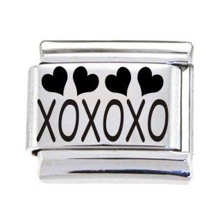 Italian Charms Laser Kisses And Hugs Body Candy Jewelry