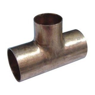 Reducing Tee, 3/8 x 1/4 x 1/4 In, Copper   Pipe Fittings  