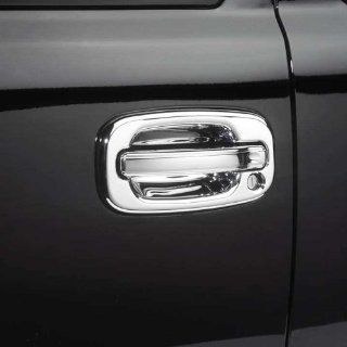 Putco 400004 Door Handle Cover; Chrome; 4 pc.; w/Passenger Side Keyhole; Automotive