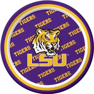 Creative Converting LSU Tigers Dessert Paper Plates (8 Count) Toys & Games