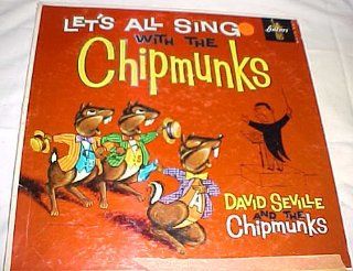 Let's All Sing Along With The Chipmunks by David Seville and the Chipmunks Record Album Vinyl LP Music