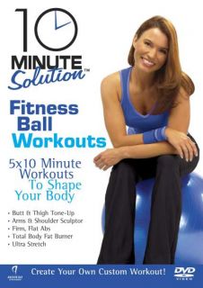 10 Minute Solution Fitness Ball Workouts      DVD