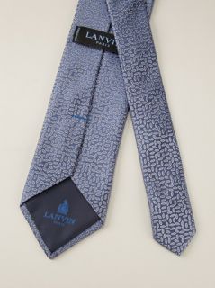 Lanvin Embroidered Tie   Idrisi