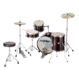 First Act MD700 7PC Drum Set Musical Instruments