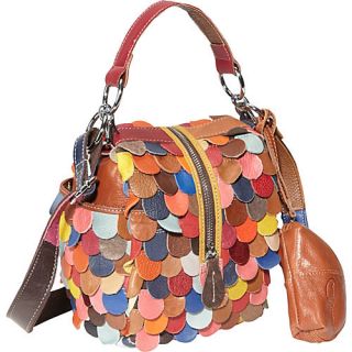 AmeriLeather Rainbow Feesh Purse