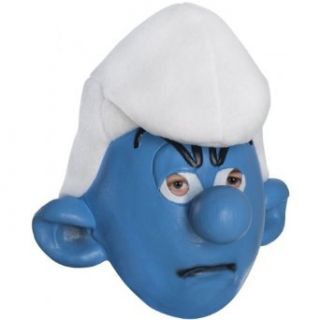 Grouchy Smurf Mask Costume Accessory Clothing