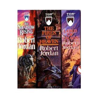 The Wheel of Time, Boxed Set II, Books 4 6 The Shadow Rising, The Fires of Heaven, Lord of Chaos Robert Jordan 9780812540116 Books