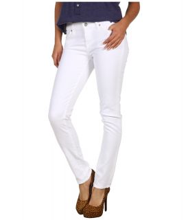 7 For All Mankind The Slim Cigarette in Clean White Womens Jeans (White)