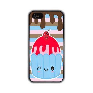 IPHONE 5 Kawaii Anime and Manga Cute Sundae Black Slim Hard Phone Case Designed Protector Accessory *Also Available for Iphone Apple 4 4S 4G and Samsung Galaxy S3* AT&T Sprint Verizon Virgin Mobile Cell Phones & Accessories