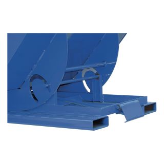 Vestil Self-Dumping Steel Hopper — Bumper Release, 6000-lb. Capacity, 1/2 Cubic Yard Volume, Model# D-50-HD  Dumping   Front End Hoppers
