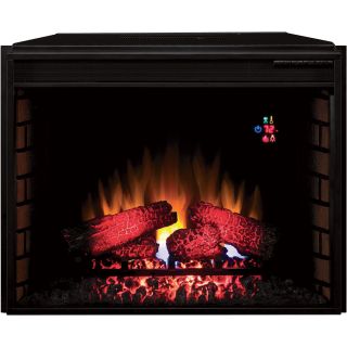 ChimneyFree Vent-Free Blue SpectraFire Flame Electric Insert — 28in., 4600 BTU, Model# 28EF023GRA  Electric Fireplaces