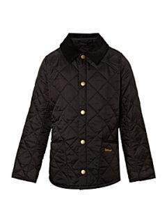 Barbour Boy`s Heritage Liddesdale quilted jacket Black