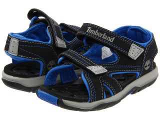 Timberland Kids Mad River 2 Strap Sandal Boys Shoes (Black)