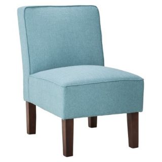 Accent Chair Upholstered Chair Threshold Slipper Chair   Teal