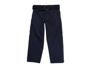 U.S. Polo Assn Kids Flat Front Pant Boys Capri (Navy)