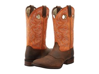 Durango Western 12 Saddle Vamp Cowboy Boots (Brown)