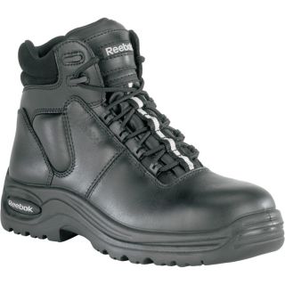 Reebok Trainex 6 Inch Composite Toe Sport Boot   Black, Size 10 1/2, Model