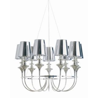 Nuevo Getty Pendant Lamp in Chrome HGVF240