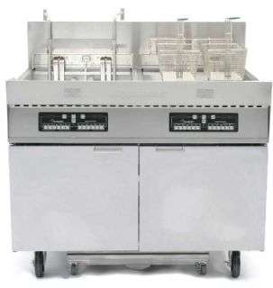 Frymaster / Dean Electric Fryer   (2) 110 lb Vat, Floor Model, 240v/3ph
