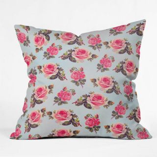 Pink Rose Throw Pillow Pink One Size For Women 247586350