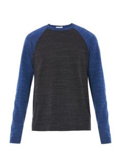 Contrast sleeve T shirt  James Perse