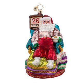 Shop Christopher Radko Glass Another Successful Christmas Santa Ornament #1016908 at the  Home Dcor Store. Find the latest styles with the lowest prices from Christopher Radko