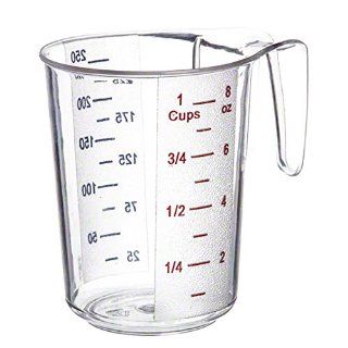 Supera MC 100 Plastic Measuring Cup, 1 Cup Kitchen & Dining