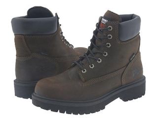 Timberland PRO Direct Attach 6 Soft Toe Mens Work Lace up Boots (Brown)