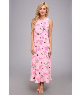 French Connection Holiday Poppy Silk 71BOP Womens Dress (Pink)