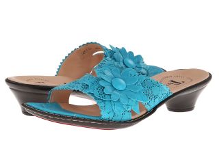 Think Soso Damen   82513 Womens Slide Shoes (Blue)