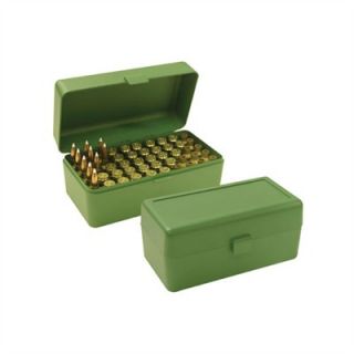 Mtm 50 Rd Ammo Box For Wsm, 40 65, 45 70   Mtm 50 Rd Ammo Box For Wsm, 40 65, 45 70, Green