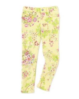 Floral Print Bowery Skinny Jeans, Toddler Girls 2T 3T   Ralph Lauren
