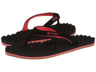 Flojos Kids Flora Girls Shoes (Black)