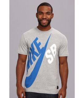 Nike SB Dri FIT Big Tee Mens Short Sleeve Pullover (Gray)