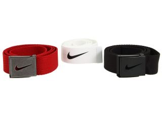 Nike Golf Tech Essential 3 Web Pack Mens Belts (Black)
