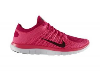 Nike Free 4.0 Flyknit Womens Running Shoes   Pink Flash