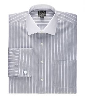 Signature White Spread Collar, Self French Cuff Dress Shirt by JoS. A. Bank Men