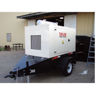Taylor Mobile Generator Set — 60 kW, 480 Volt/Three Phase, Model# NT60  Commercial Standby Generators
