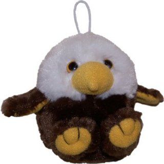Purr Fection Mini Freedom Cushy Kid Eagle 3" Plush Toys & Games