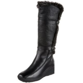 Blondo Women's Comina Winter Boot, Black Nativo Napa Sherling, 7 M US Women Boots Black Leather High Heels And High Knee Shoes