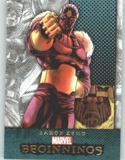 Marvel Beginnings #201 Baron Zemo (Non Sport Comic Trading Cards)(Upper Deck   2012 Series 2) Toys & Games