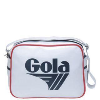 Gola Mens Redford Messenger Shoulder Bag   White/Navy/Red      Mens Accessories