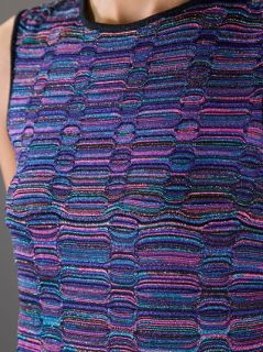 M Missoni Textured Knit Sleeveless Dress   Twist'n'scout paleari Online Store