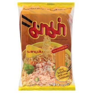 Mama Minced Pork Flavor Instant Noodle 60g x 10  Packaged Noodle Soups  Grocery & Gourmet Food