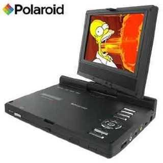 POLAROID PDM 0721   7" SWIVEL SCREEN 110V / 240V PORTABLE DVD PLAYER WITH BEHIND THE NECK HEADPHONES Electronics