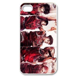 Wonderful Animation SLAM DUNK Printed Hard Plastic Case Cover for iphone4,4s Cell Phones & Accessories