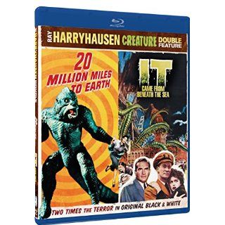 20 Million Miles To Earth / It Came From Beneath The Sea   Ray Harryhausen BD Double Feature [Blu ray] William Hopper, Joan Taylor, Thomas Browne Henry, Kenneth Tobey, Faith Domergue, Donald Curtis, Nathan Juran, Robert Gordon Movies & TV